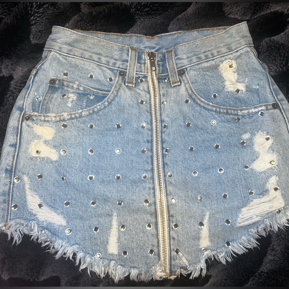 Carmar Jean skirt